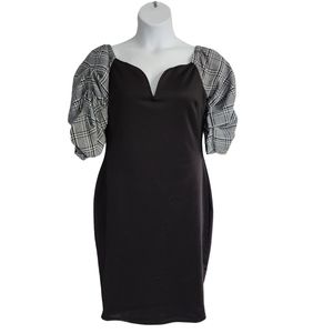 Janette Plus bodycon dress
